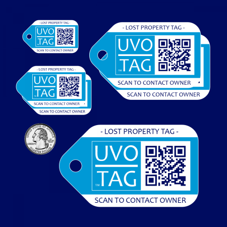 Lost Property Location Tags/Labels (Personal Pack Plus – Set of 6)